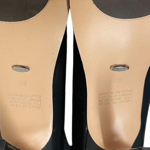 TONY BIANCO Sock Boot Vegan Ankle Boots Stiletto Witchy Black Size 9.5 - Picture 8 of 10